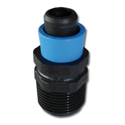 [150.515] Pièce début 3/4&quot; filetage extérieur, 1 départ avec anneau