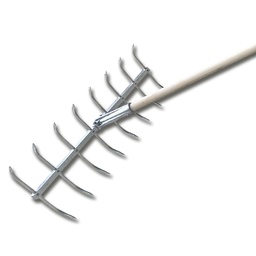 [207.120] Râteau à andains avec manche en T, largeur 54 cm