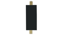 [456.400] Kreidetafel «Deko» 18 x 59 cm, Gesamthöhe 72 cm