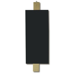 [456.400] Pancarte façon ardoise «déco», 18 x 59 cm, hauteur 72 cm
