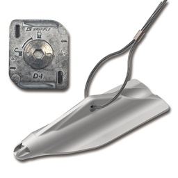 [202.772] Erdanker GRIPPLE TL-A4 mit Draht 4 mm x 200 cm