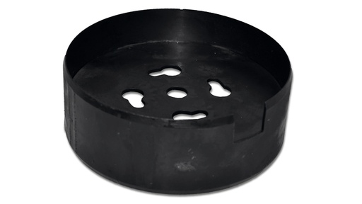 Aufsatz rund ø 114 mm, passend zu Folienperforiergerät Art. 139.000