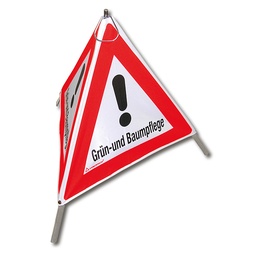 [210.265] TRIOPAN-Faltsignal, Signal 1.30 «Grün- und Baumpflege», tagesleuchtend, Grösse 90 cm