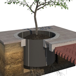 [137.825] Wurzelführungsplatte 45 cm hoch, 60 cm lang