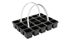 [229.140] Tragepackung 20 (2x10) Mulden, Topfmass 5.5/5.5 cm, ohne Tragegriff