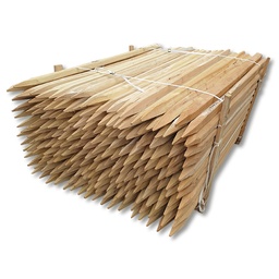 [130.830] Pieu fendu en bois de robinier 5-7 cm, longueur 250 cm