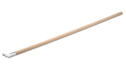 [290.211] Manche de rechange en bois, longueur 173 cm, avec support de manche