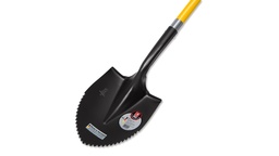 [204.175] Bêche IDEAL ondulé avec manche en fibre de verre, lame 30 x 22 cm