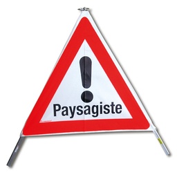 [210.251] Signal pliable TRIOPAN, signal 1.30 «Paysagiste», qualité normale, grandeur 90 cm