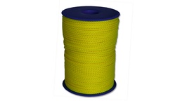 [201.020] Trassierschnur Polyester, gelb fluoreszierend, ø 2.5 mm, 100 m