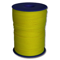 [201.021] Trassierschnur Polyester, gelb fluoreszierend, ø 2.5 mm, 50 m