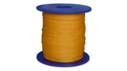 [201.040] Cordeau de maçons polypropylène jaune, ø 1.5 mm, 100 m