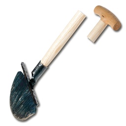 [204.000] Coupe-mottes pour gazon, largeur 24 cm