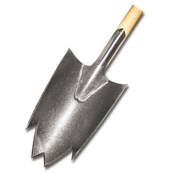 [204.100] Hohl- und Pflanzspaten SHARK, Blattgrösse 30 x 18 cm