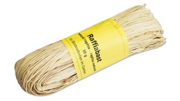 [203.050] Raffia-Bast, naturfarben, Bund à 50 g