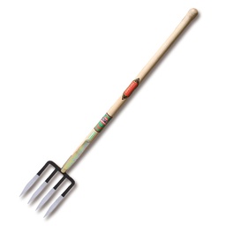 [204.170] Grabgabel GLORIA-Spezial mit 4 Zinken, 28 cm Zinkenlänge