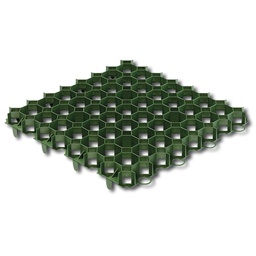 [204.850] Rasengitterplatte, aus Kunststoff grün, 50 x 50 cm