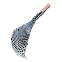 [207.030] Balai à feuilles avec manche, largeur réglable de 31-43 cm