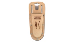 [206.610] Etui pour sécateurs, en cuir, avec clip métal