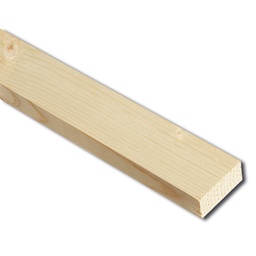 [130.700] Latte carré 24x48 mm, 100 cm