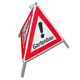 [210.240] Signal pliable TRIOPAN, signal 1.30 «Gartenbau»,  qualité normale, grandeur 60 cm