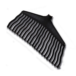 [207.002] Balai à feuilles en plastique sans manche, largeur 36 cm