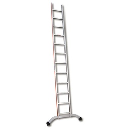 [205.105] Anlegeleiter aus Aluminium, 14 Sprossen, 4.17 m lang