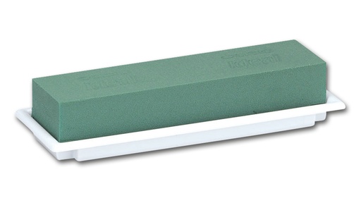 OASIS® Table Deco Medi weisse Schale, 25 x 9 x 5 cm 4 Stück