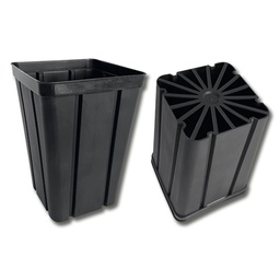 [230.225] Kakteen-Container schwarz 9 x 9 x 13 cm, 840 Stück