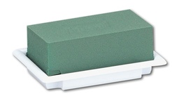 [231.440] OASIS® Table Deco Mini weisse Schale, 13 x 9 x 5 cm 8 Stück