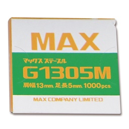 [203.532] Agrafes G1305M pour pince-agrafeuse MAX HR-F, 1000 agrafes
