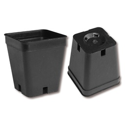 [230.195] Conteneurs rectangulaires noirs 5 x 5 x 6 cm, 2700 pièces