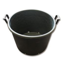 [234.450] Conteneur pépinière grand noir 100 lt, avec poignées