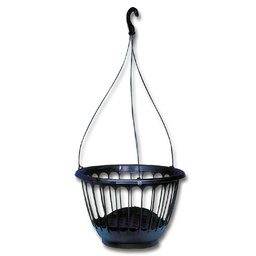 [233.690.5] Hängekorb CLASSIC TOP schwarz, 35 cm ø