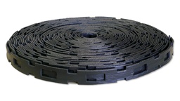 [203.698] Baumbinder (Kettenbinder) No. 5, schwarz, 25.4x3.8 mm, Rolle à 25 m