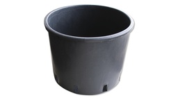 [234.110] Conteneur pépinière noir 25 lt, forme basse
