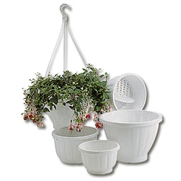 [233.610.3] Suspensions pour plantes ROYAL-TOP bleu, 20 cm ø