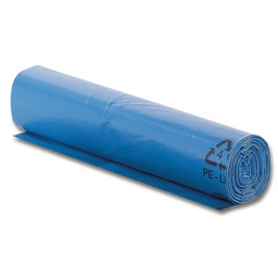 [243.990] Sac poubelle bleu 120 litres, rouleau de 25 sacs