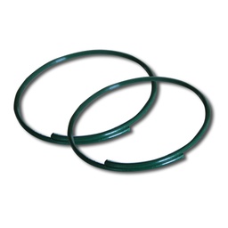 [203.030] Nelkenringe grün, 21 mm ø, überlappend, Karton à 500 g