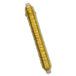[253.000] Dekodraht gold, 100 g, 0.55 mm