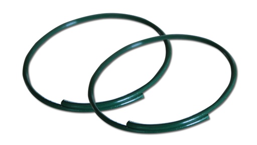 Nelkenringe grün, 22 mm ø, Karton à 500 g