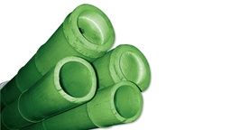 [239.920] Bâtons de bambou pour la décoration 310 cm ø 40/45 mm, vert