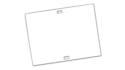 [419.730] Schildblatt «Windsafe» weiss für Laserdrucker, 105 x 140 mm, 100 Bogen
