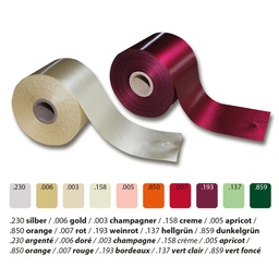 [400.441.003] Schmuckband champagner, 70 mm breit, 50 m