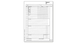[010.100] Block RAPPORT A4 (297 x 210 mm)