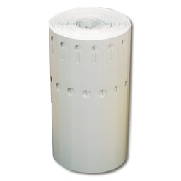 [400.030] Schlaufenetiketten 200 my weiss 200 x 20 mm, Rolle à 1'000 Stück