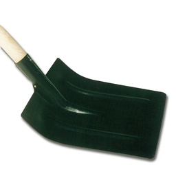 [290.500] Pelle à neige en acier noir avec manche, largeur 33 cm