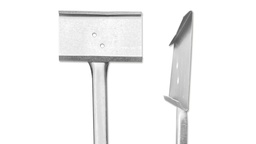 [400.200] Stand-Etiketten aus Metall 50 cm
