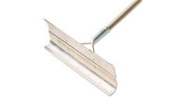 [290.550] Schneeschieber DURAL aus Leichtmetall mit Stiel, 50 cm breit