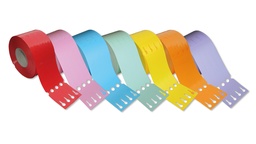 [419.571.6] TT-Schlaufenetiketten gelb 4-bahnig 200 x 25 mm, 2'000 Stück